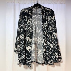 Stylish Black and White Women's Jacket top